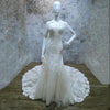 CW277 Vintage Lace off the shoulder Mermaid Wedding Dresses