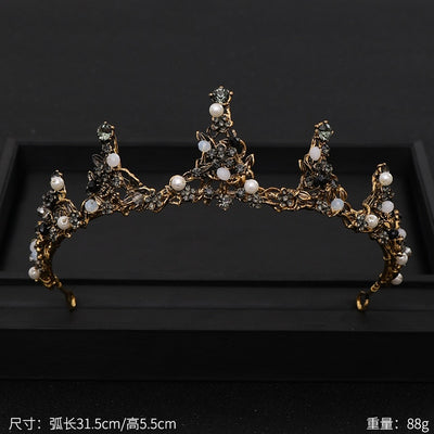 BJ388 Vintage Baroque Bridal Crowns ( 19 Styles )