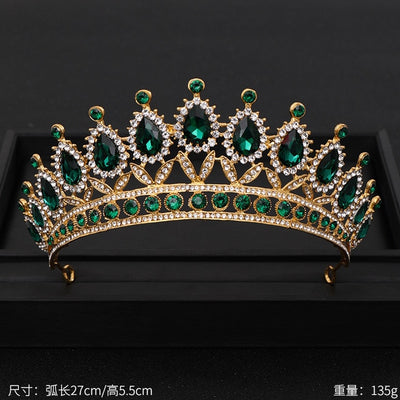 BJ388 Vintage Baroque Bridal Crowns ( 19 Styles )
