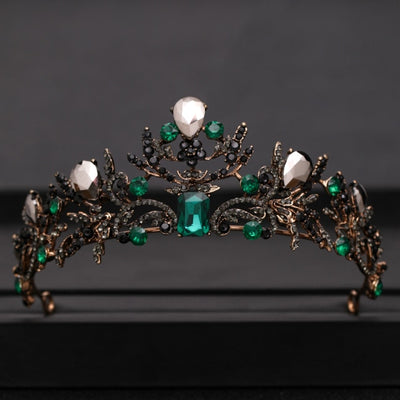 BJ388 Vintage Baroque Bridal Crowns ( 19 Styles )