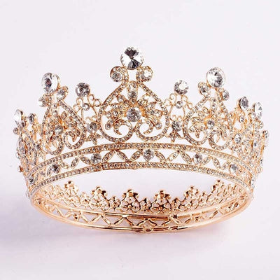 BJ214 Vintage Bridal tiara (2 Colors)