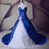 CG245 Vintage Colored Wedding dresses