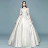 CW170 Minimalist Vintage Wedding Dress