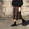 CK66 Harajuku Pleated Plaid Skirts (3 Colors )