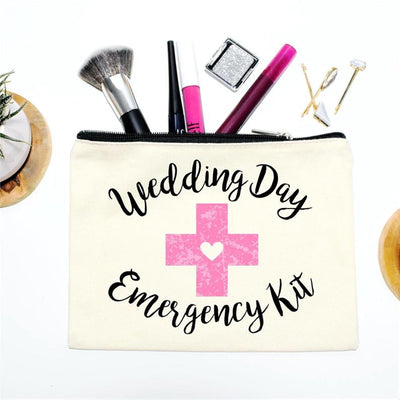 DIY265 Wedding day & Emergency Kit Cosmetic Bags for Hen Night party gifts