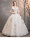 CW238 Cheap Vintage Off The Shoulder Wedding dress