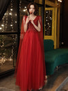 BH342 Wine Red Bridesmaid Dress