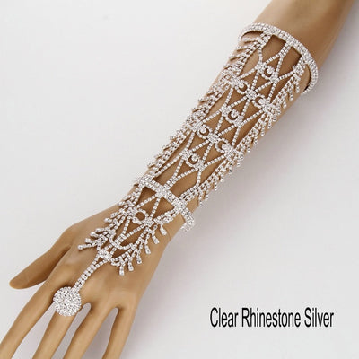 BJ102-1 Fashion Crystal Copper Wrist Arms (14 styles)