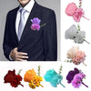 DIY273 : 15 colors of Artificial flower Corsages