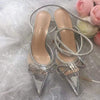 BS232 Crystal Bow Wedding Shoes ( 5 Colors )