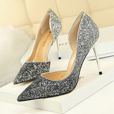 BS48 Bling Bling Bridal high heels ( 9 Colors)