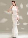 BH268 Sequin Homecoming dresses ( White/Silver )