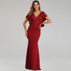 PP287 Classy See-through V-neck Prom Dresses (6 Colors)