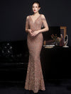 PP413 Sequin mermaid Prom dresses ( 4 Colors )