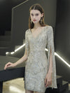 MX324 Simple sequin short Party Dresses ( 3 Colors )