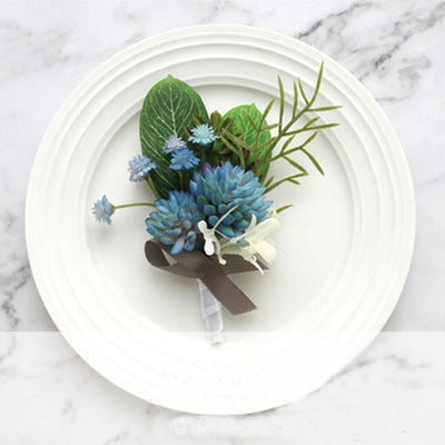DIY208 : 8 styles Boutonnieres flower for Wedding