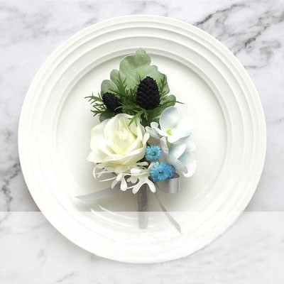 DIY208 : 8 styles Boutonnieres flower for Wedding