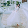 CW378 Cheap Bohemian Wedding Dress for Pre-Wedding Photoshoot