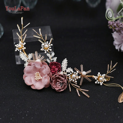 BJ480 Flower Bridal Jewelry
