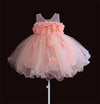 FG264 lace flower Baby Girl dresses(4 Colors)