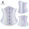 LR20 Plus size satin underbust corsets ( 12 colors )