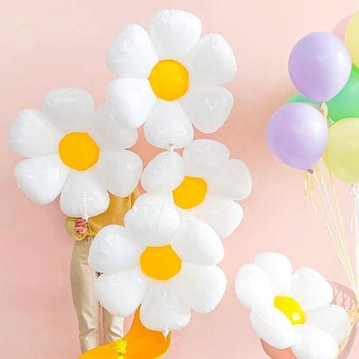 DIY526 : 44pcs/set Daisy Flower Balloons for Wedding& Party decoration