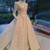 HW393 High grade classy Muslim Wedding Gown