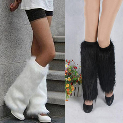 CL16 Winter fashion Faux Fur Boot Covers (5 Colors )