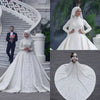 HW251 Muslim ball gown Wedding Dress