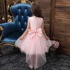 FG412 Mini 3D floral beaded Party dresses for girls ( 4 Colors )