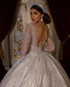 HW419 Middle-grade stunning Sequins Wedding Dress