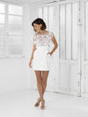 SS202 Simple Mini Bridal Dresses