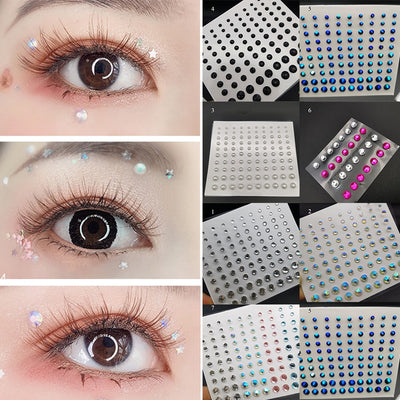BC55 Crystal Sticker For Fancy makeup ( 49 Colors )