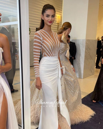 LG533 Luxury Beading Party Gowns ( 3 Colors )