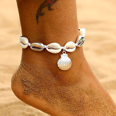 SW48 : 11 styles Shell Conch Anklets