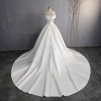 CW551 Real pictures Minimal Bridal dresses