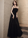 BH275 Feather Strapless Shining  Occasion Gowns ( 2 Colors )