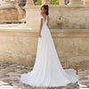 CW448 Bohemian Chiffon Wedding dress
