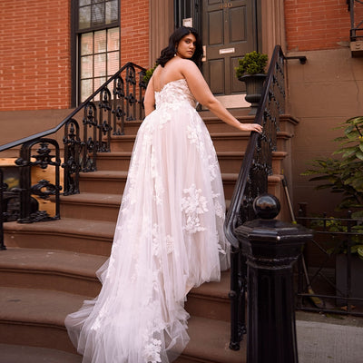 CW569 Plus Size Off the Shoulder Wedding Dresses