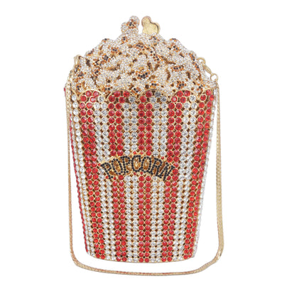 CB271 Luxury diamond popcorn design Evening Clutch Bags (14 colors )