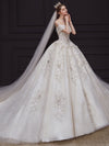 HW298 Sweetheart Beading Lace Up Ball Gown Bridal Dress