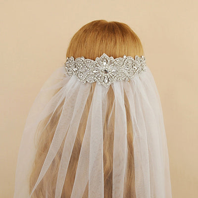 BV65 Rhinestone Wedding Veils