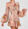 MX461 : 2pcs/set dress+ corset ( 2 Colors )