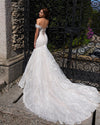 HW388 Luxurious Off the Shoulder mermaid wedding dress