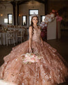 CG292  Luxury sequin Quinceanera Dress