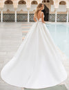 CW423 Sexy A Line Wedding Dress with sash