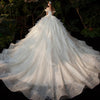 HW383 Vintage Off the Shoulder Bridal Dresses