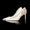 BS190-1 Silk Satin Wedding heels