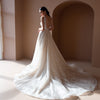 HW386 Sleeveless Tassel shining A-line Wedding dress