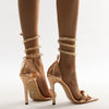 BS197 Snake design Bridal High-Heels ( 2 Colors )